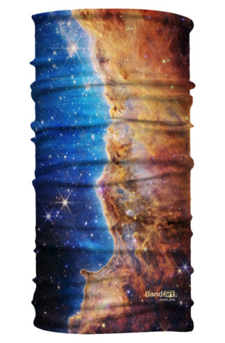 Nebula Nasa Galaxia - Bandart, bandana, banda Multifuncional Máscara Face Shield tipo Buff - Bandart Diseño por Artistas Mexicanos, Empresa Mexicana Bandas Bandanas Multifuncionales